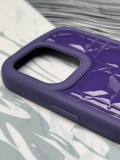 Dior Pearl Deep Purple Case for iPhone