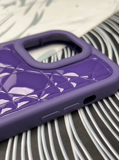 Dior Pearl Deep Purple Case for iPhone