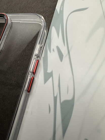 Stylish Crystal Clear Hard Back Soft TPU Edge Case For iPhone