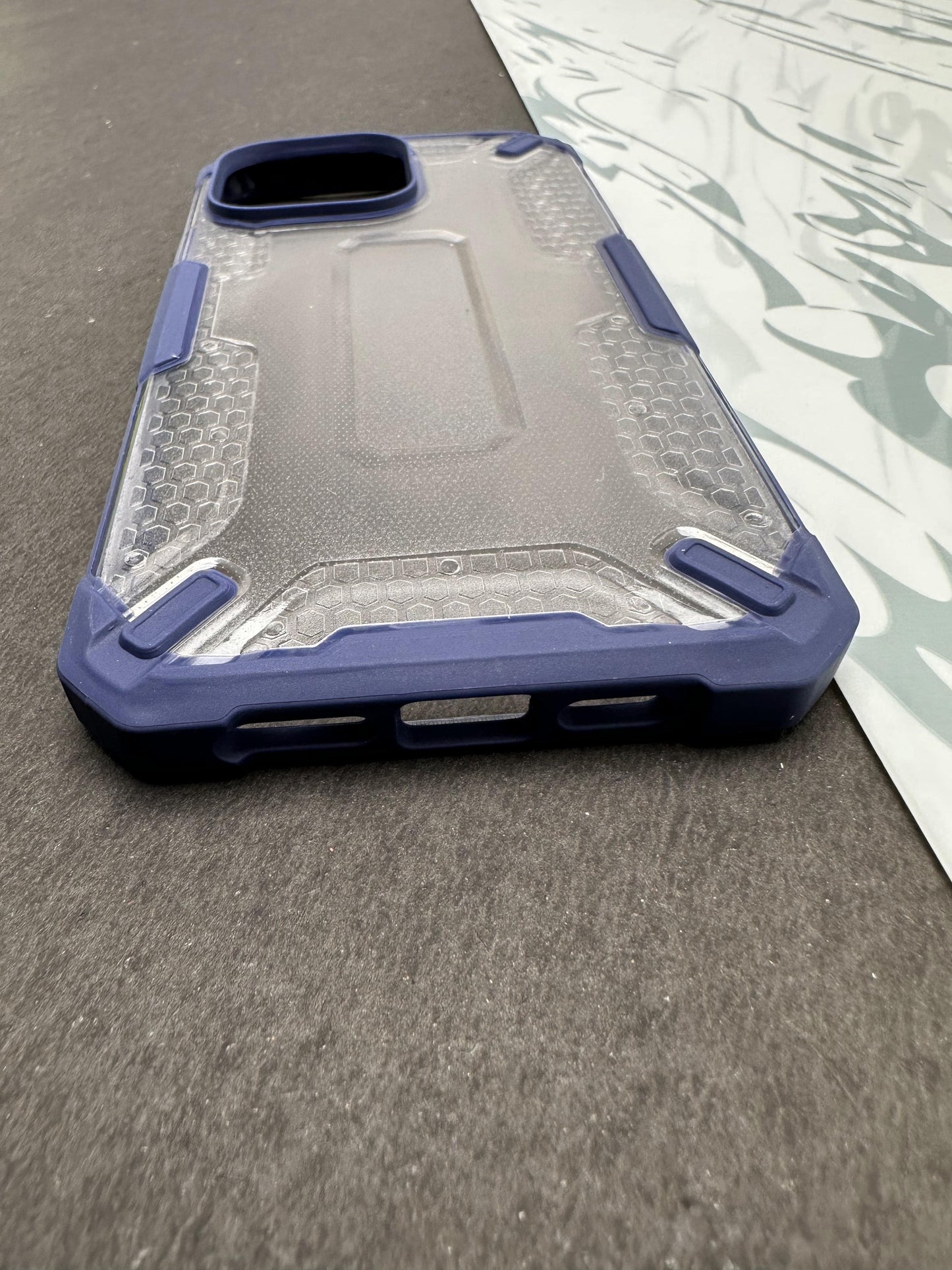 Unicorn Beetle Dark Blue Case for iPhone