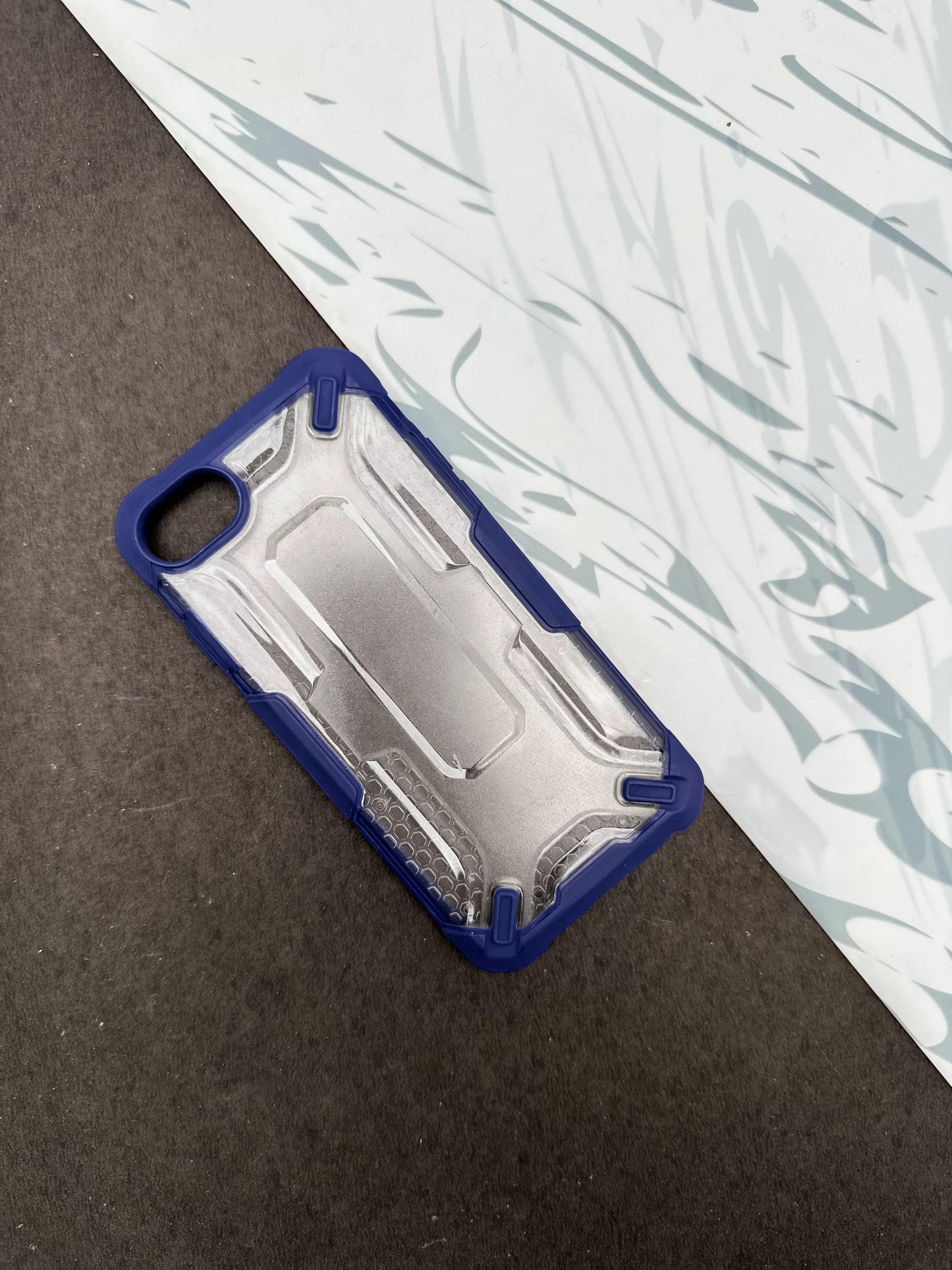 Unicorn Beetle Dark Blue Case for iPhone