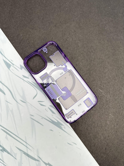 Spigen Deep Purple Ultra Hybrid Zero One (MagFit) Case for iPhone