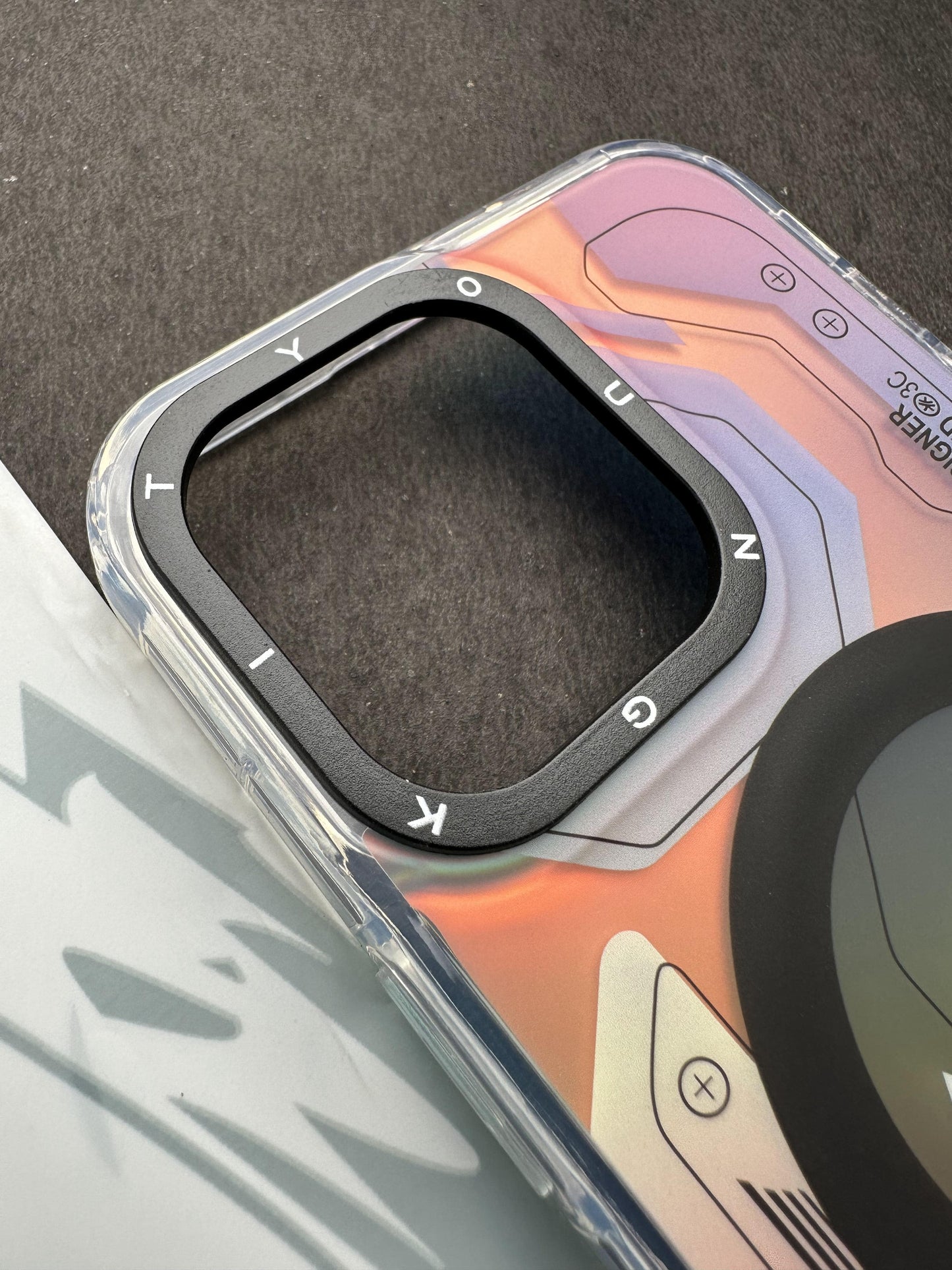 Youngkit Futuristic Circuit With Magsafe Cyberpunk Case For iPhone