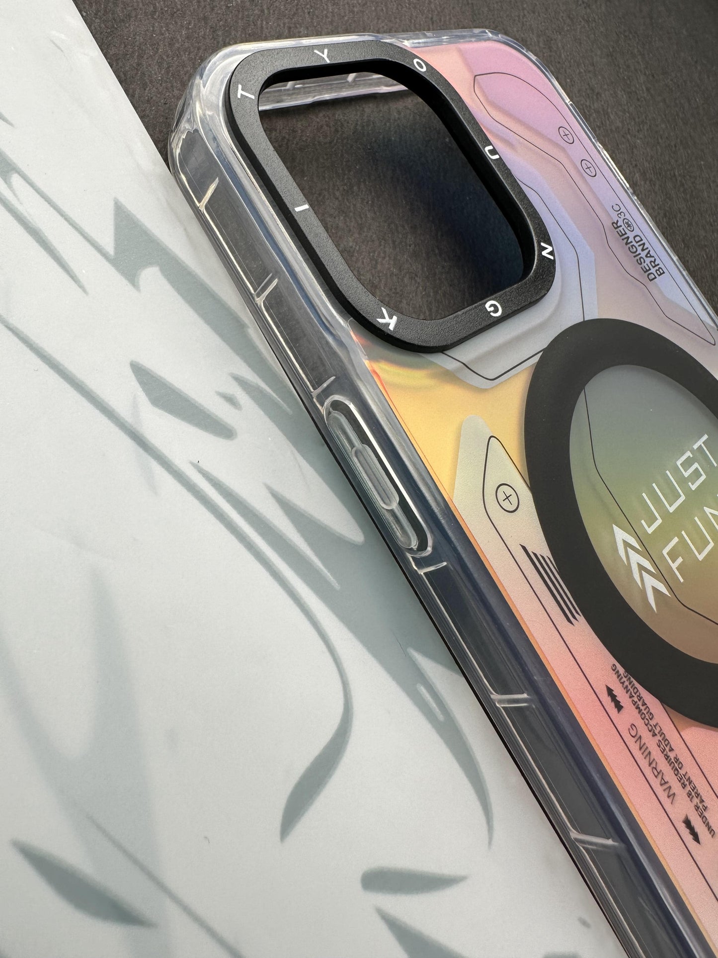 Youngkit Futuristic Circuit With Magsafe Cyberpunk Case For iPhone