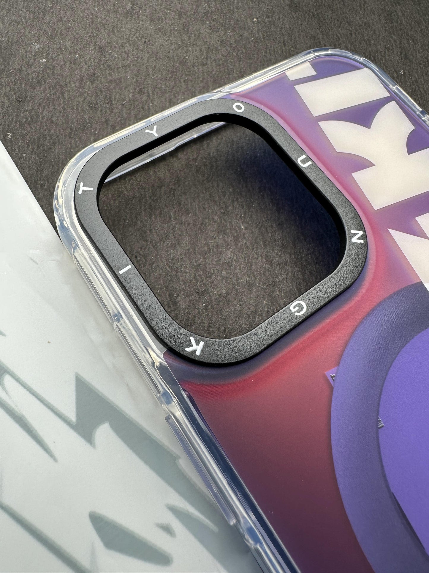 Youngkit Futuristic Circuit With Magsafe Deep Purple YK Case For iPhone