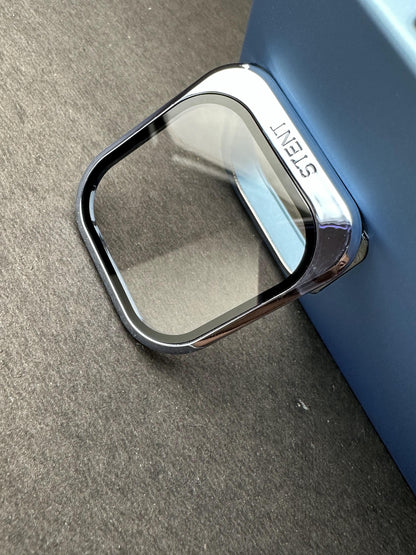 Hidden Bracket Sky Blue Frosted Shell Case For iPhone