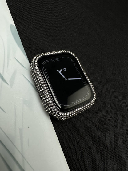 Black Royal Diamond Case For Apple Watch