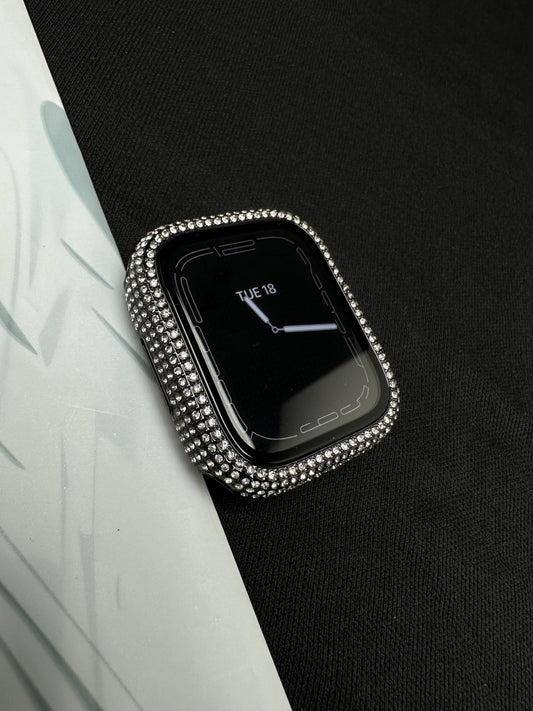 Black Royal Diamond Case For Apple Watch