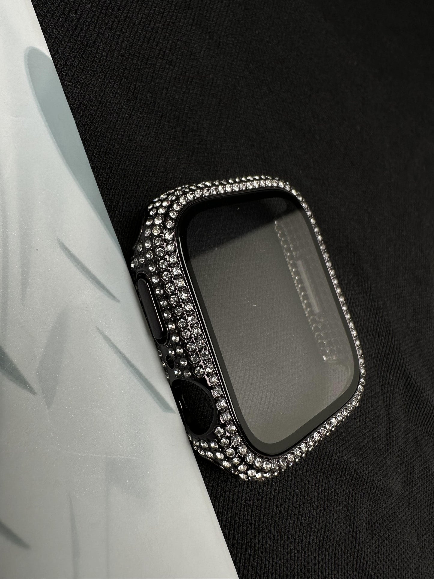 Black Royal Diamond Case For Apple Watch