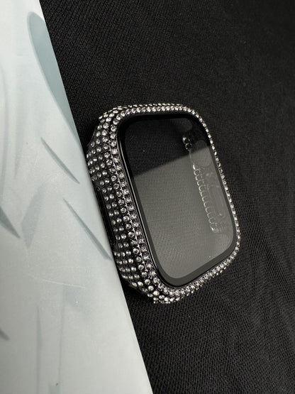 Black Royal Diamond Case For Apple Watch