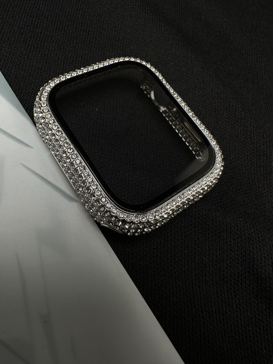 Silver Royal Diamond Case For Apple Watch