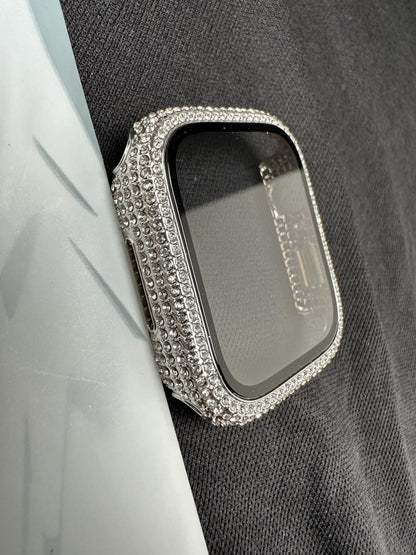 Silver Royal Diamond Case For Apple Watch