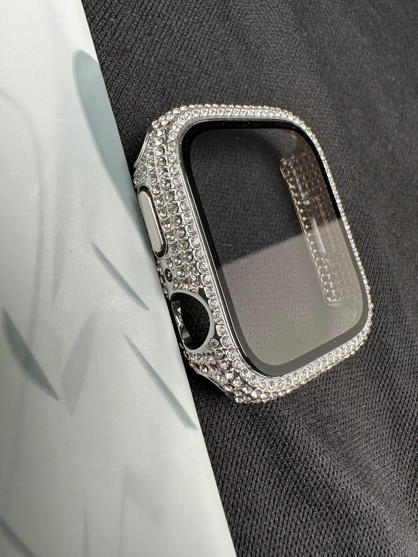 Silver Royal Diamond Case For Apple Watch
