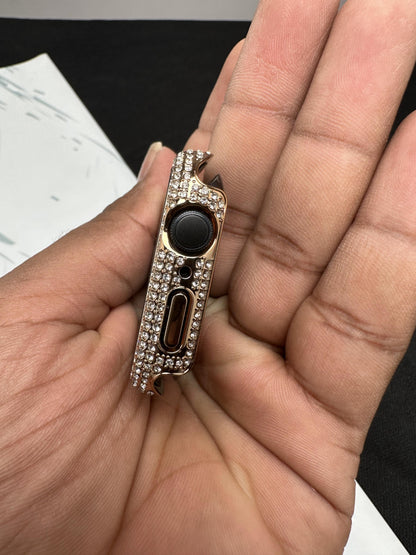 Rose Gold Royal Diamond Case For Apple Watch