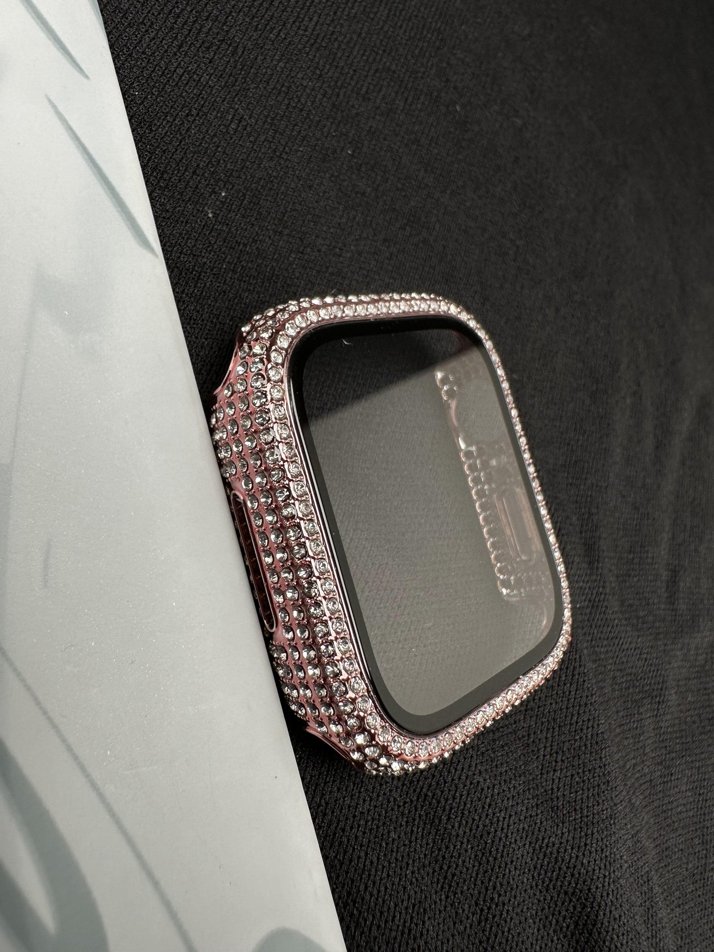 Pink Royal Diamond Case For Apple Watch