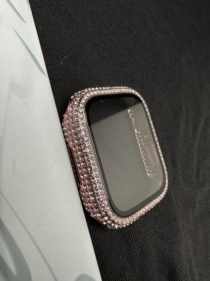 Pink Royal Diamond Case For Apple Watch