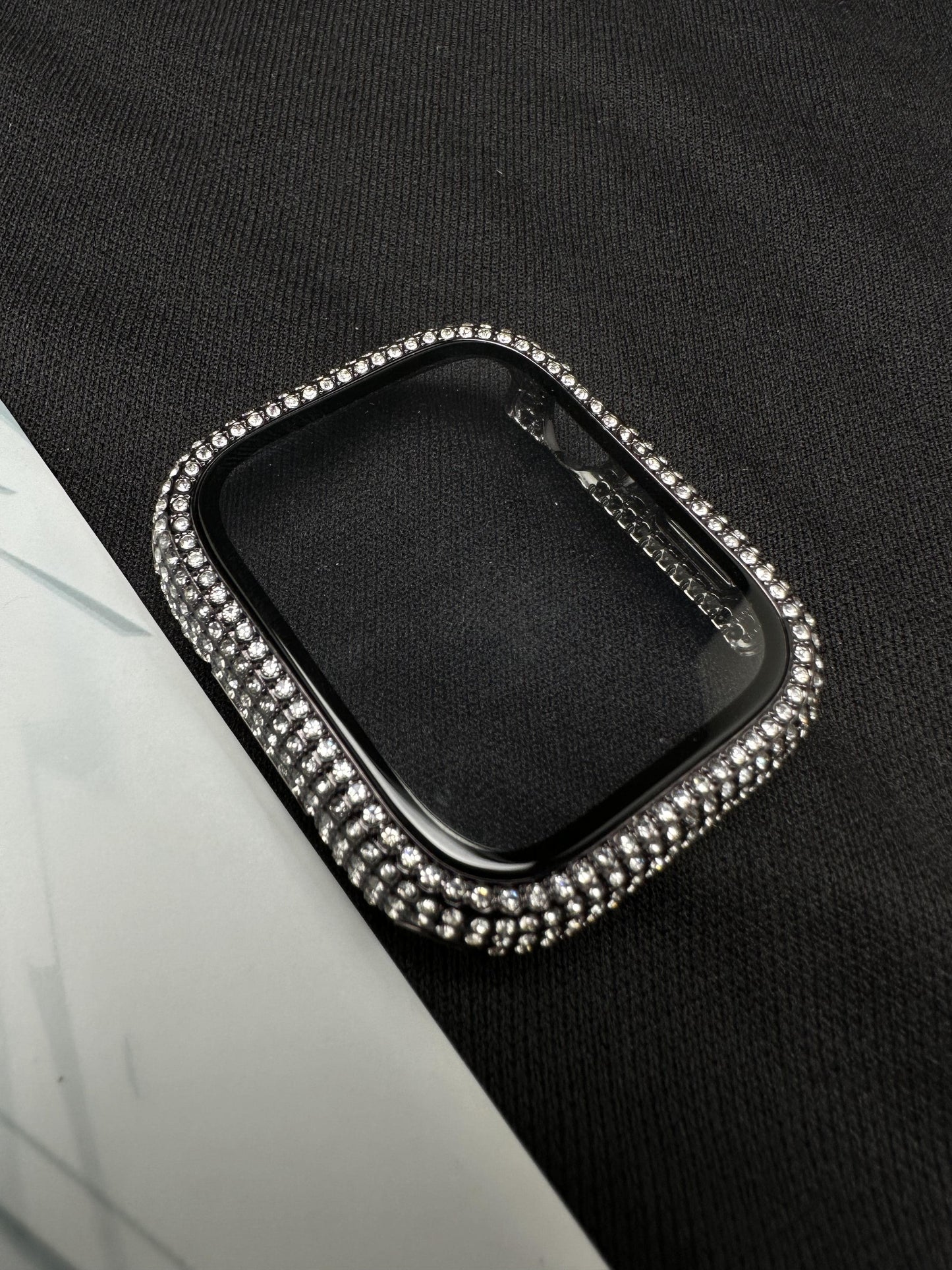 Black Royal Diamond Case For Apple Watch