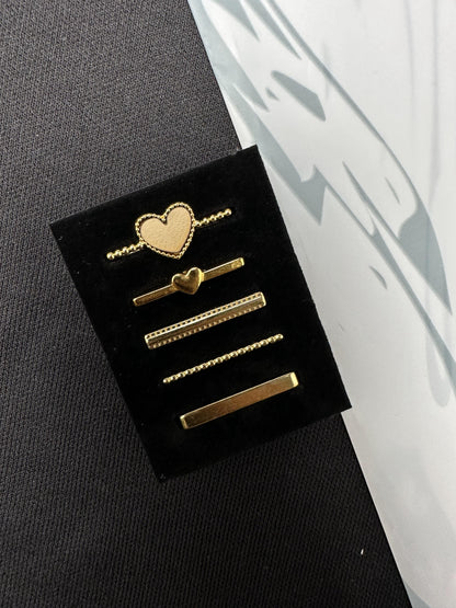 Universal Diamond Big Heart Charm Set For All Smart Watch