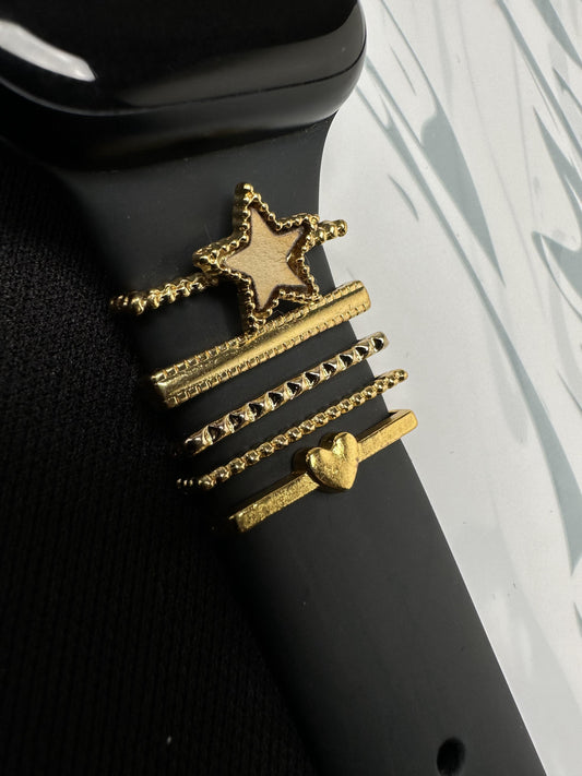 Universal Diamond Star Charm Set For All Smart Watch