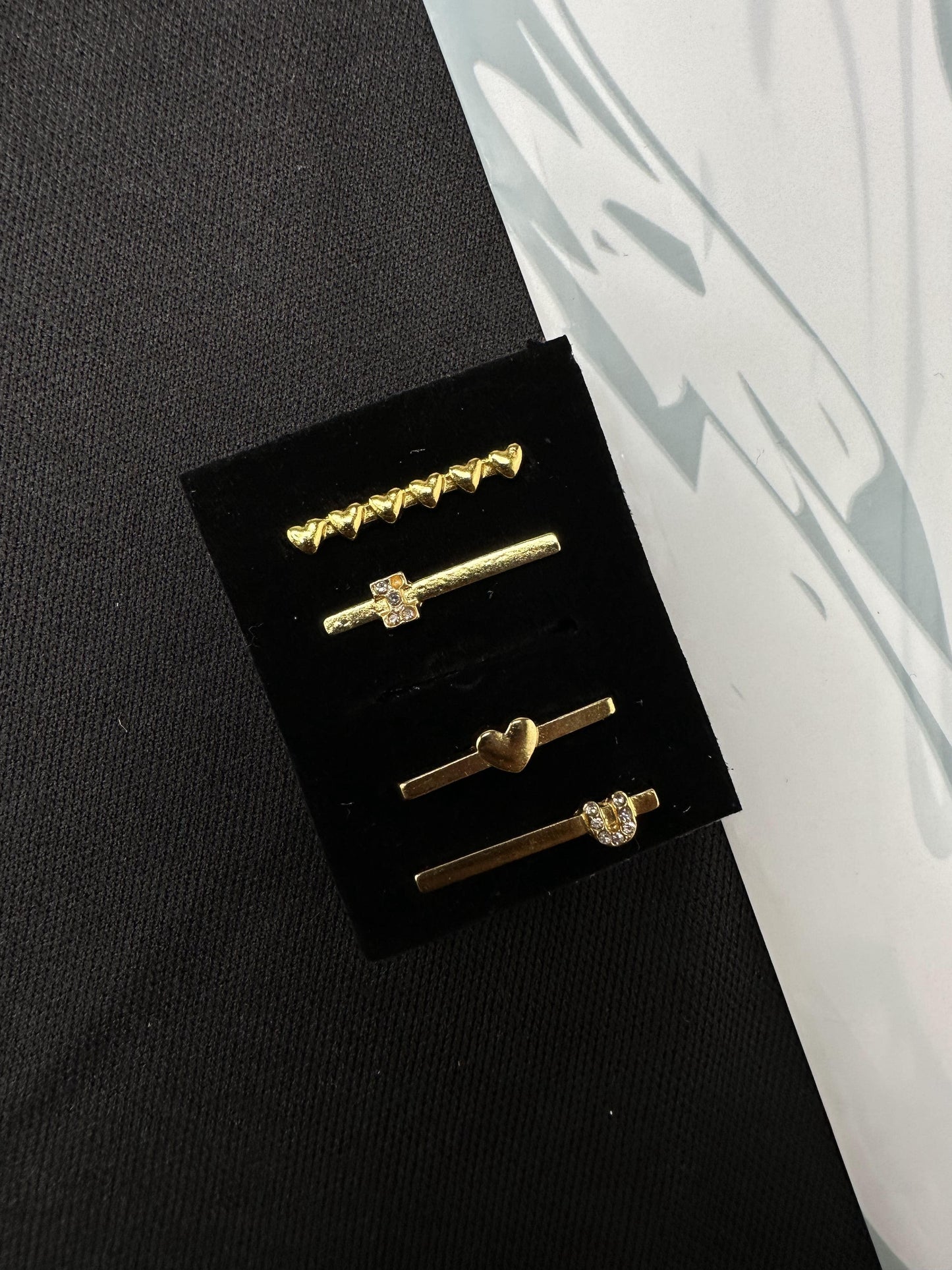 Universal Diamond I ❤ U Charm Set For All Smart Watch