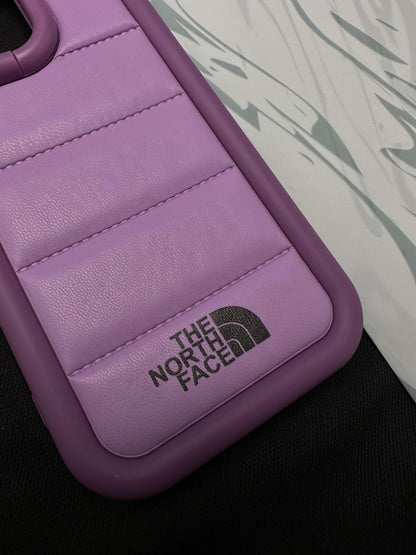 The North Face Purple Down Puffer Jacket Case For iPhone
