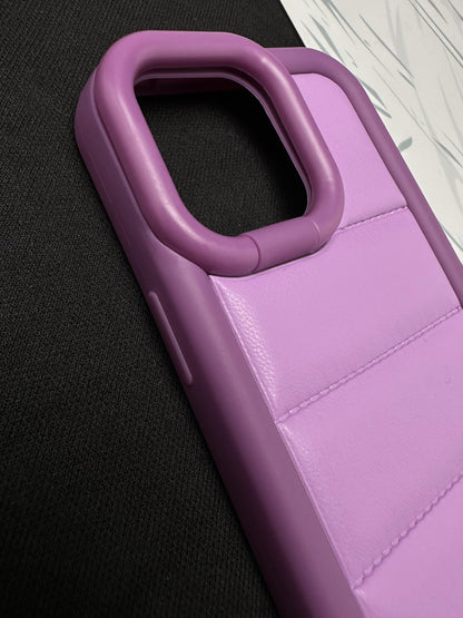 The North Face Purple Down Puffer Jacket Case For iPhone