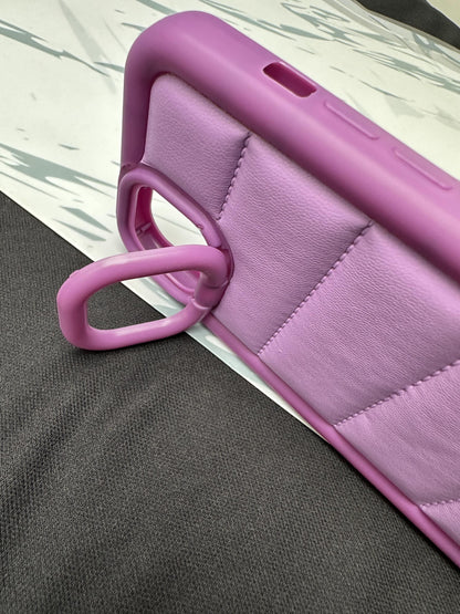 The North Face Purple Down Puffer Jacket Case For iPhone