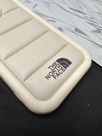 The North Face creamy Down Puffer Jacket Case For iPhone