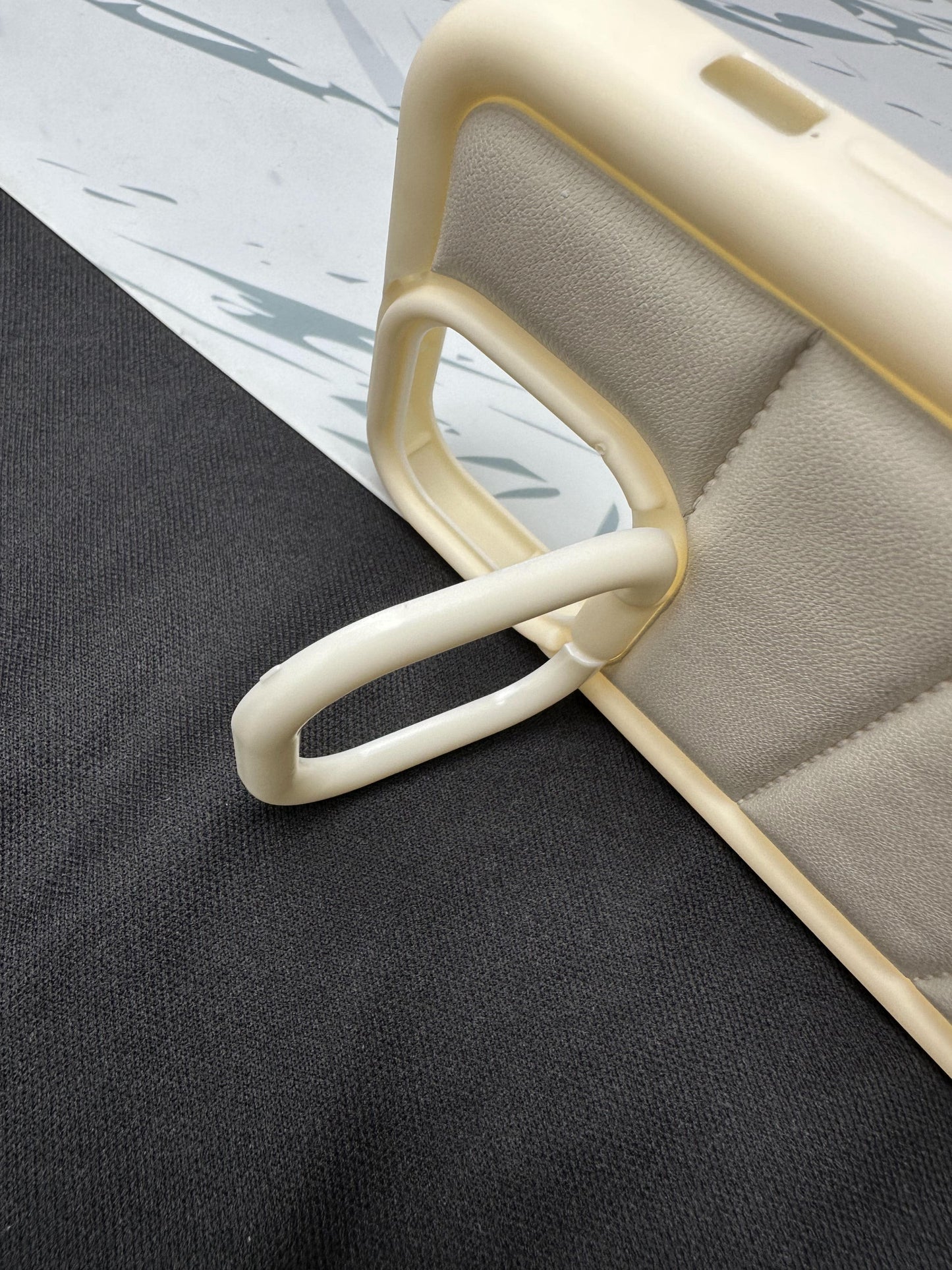 The North Face creamy Down Puffer Jacket Case For iPhone