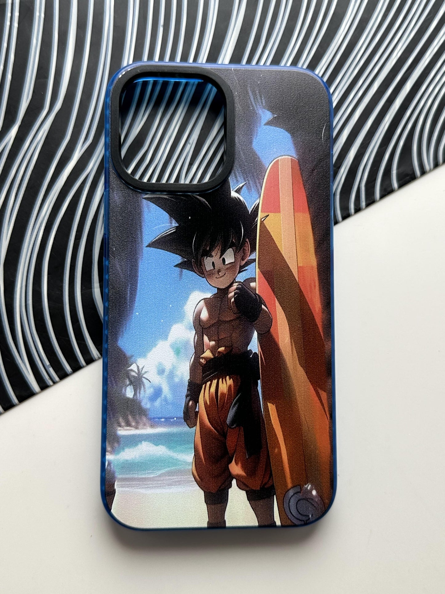Goku 6 Pack Bumper Case For iPhone