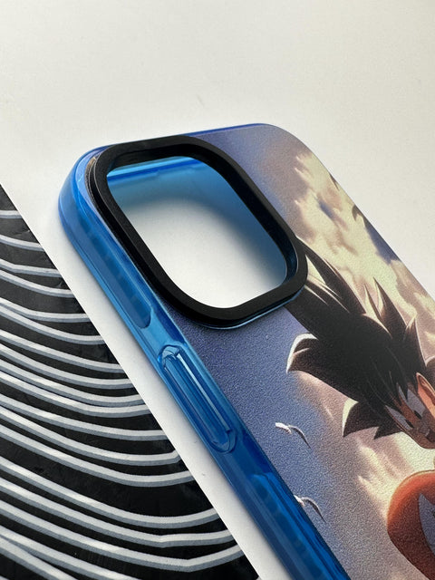 Goku Beach Bumper Case For iPhone X / XS