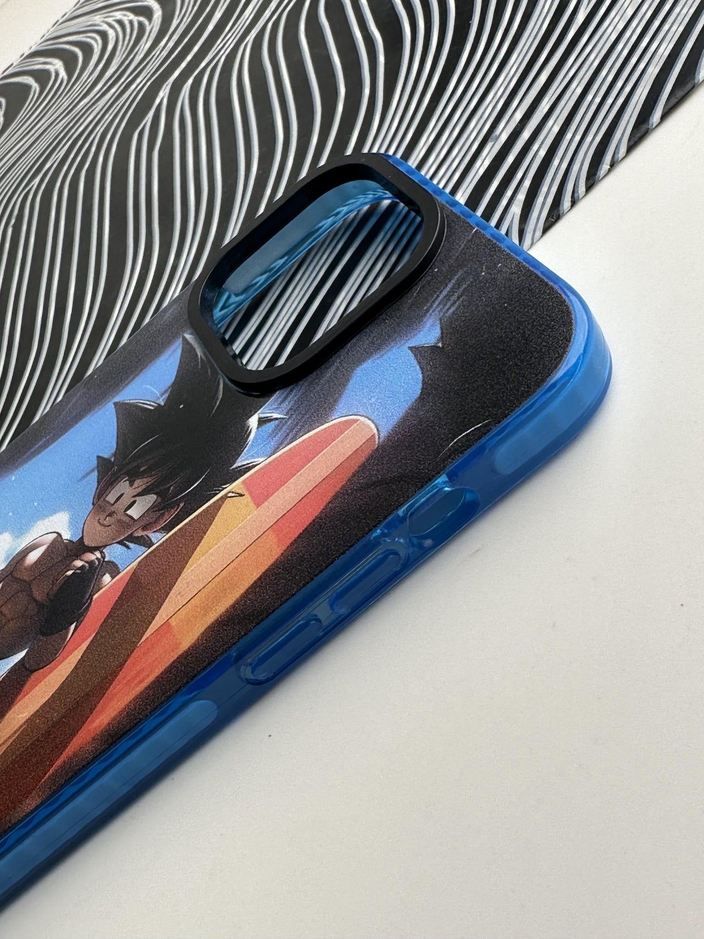 Goku 6 Pack Bumper Case For iPhone