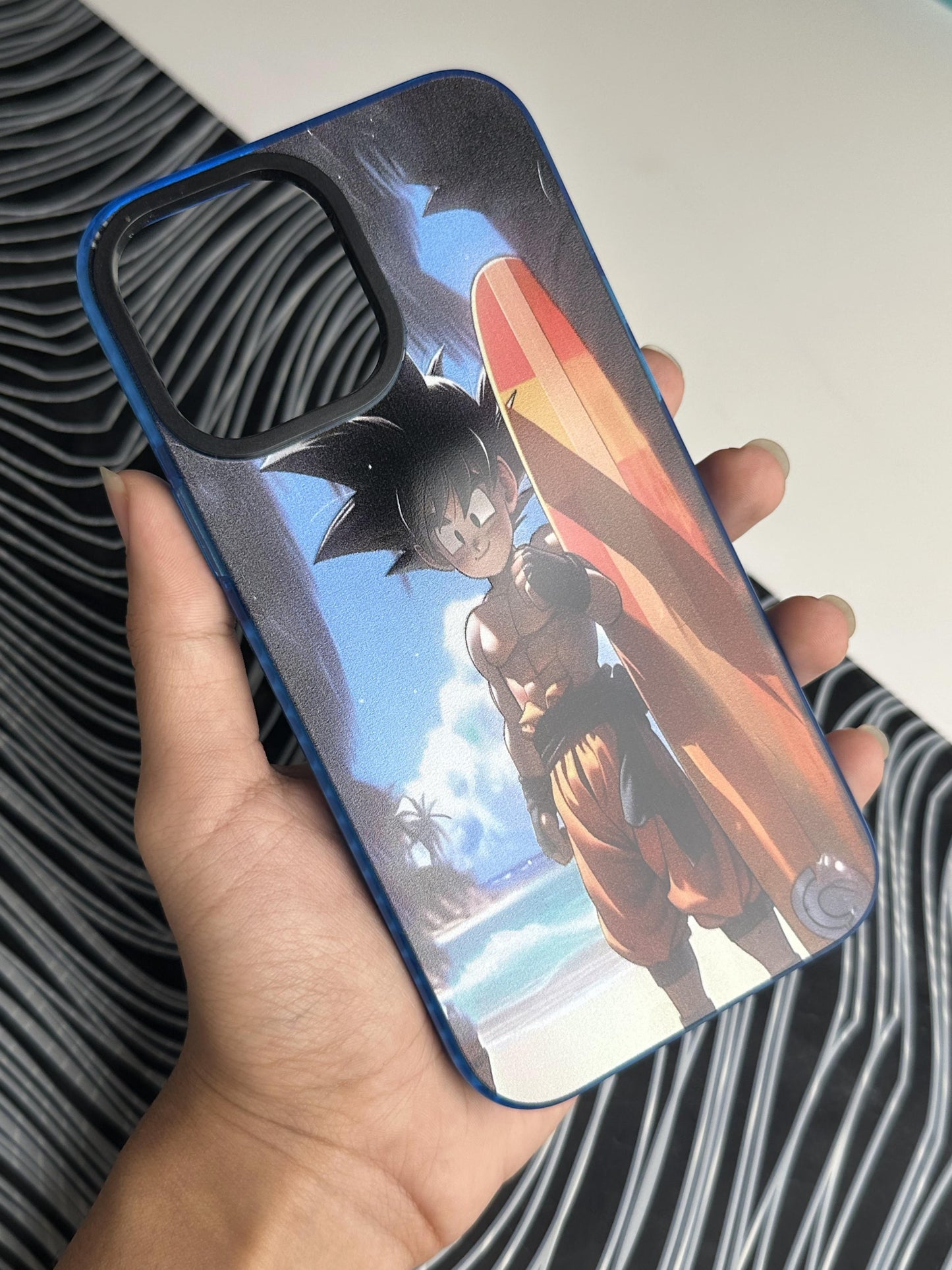 Goku 6 Pack Bumper Case For iPhone