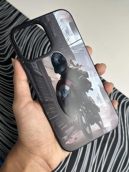 Captain America Cycling Bumper Case For iPhone