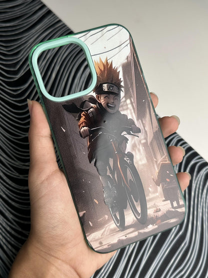 Naruto Cycling Bumper Case For iPhone