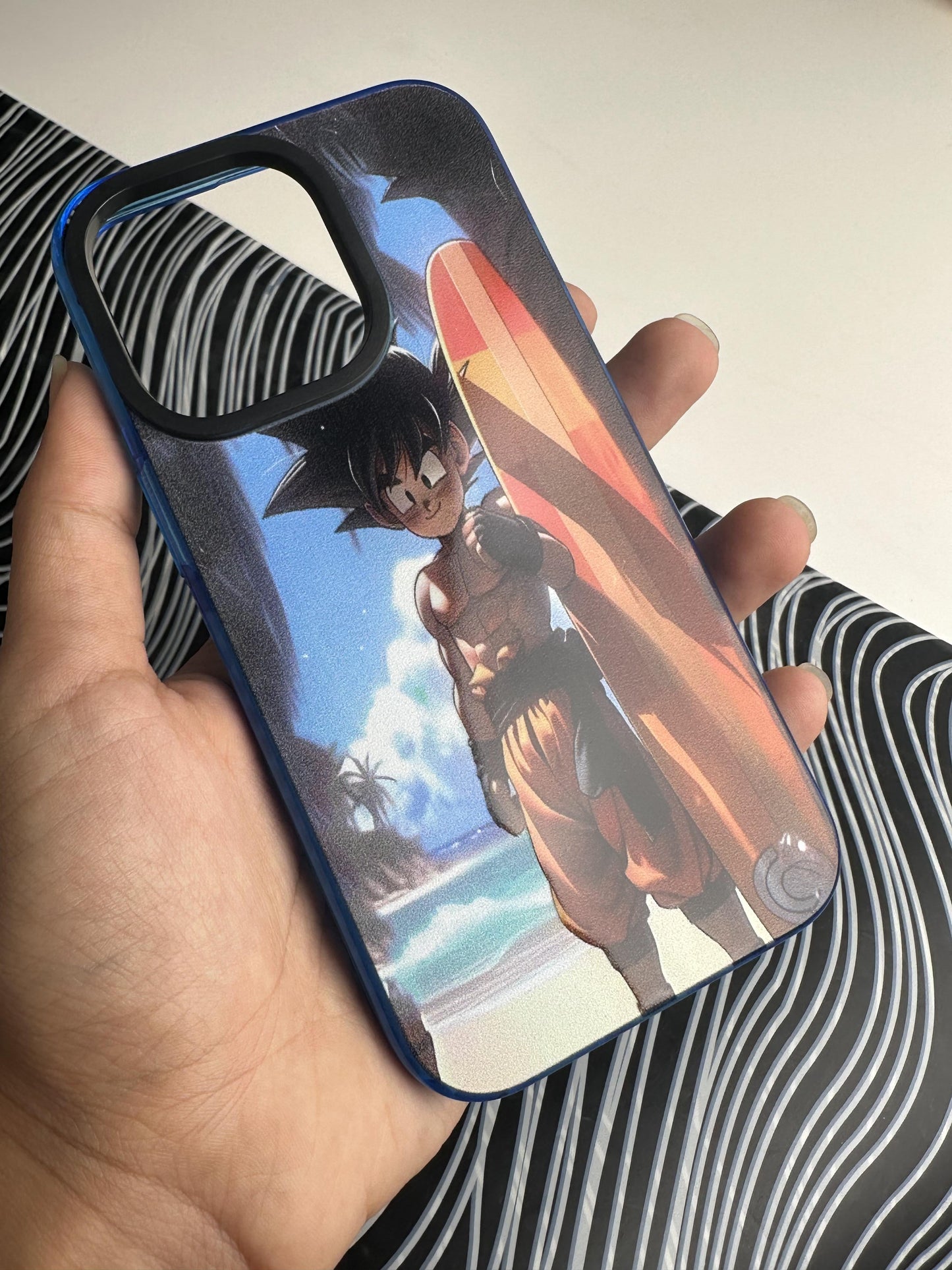 Goku 6 Pack Bumper Case For iPhone