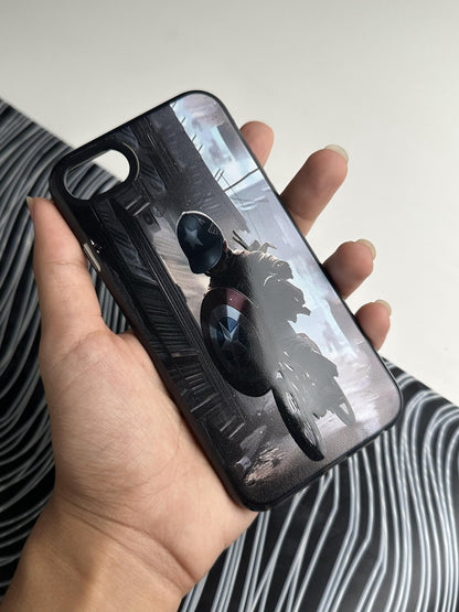 Captain America Cycling Bumper Case For iPhone 7 / 8 / Se2