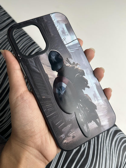 Captain America Cycling Bumper Case For iPhone