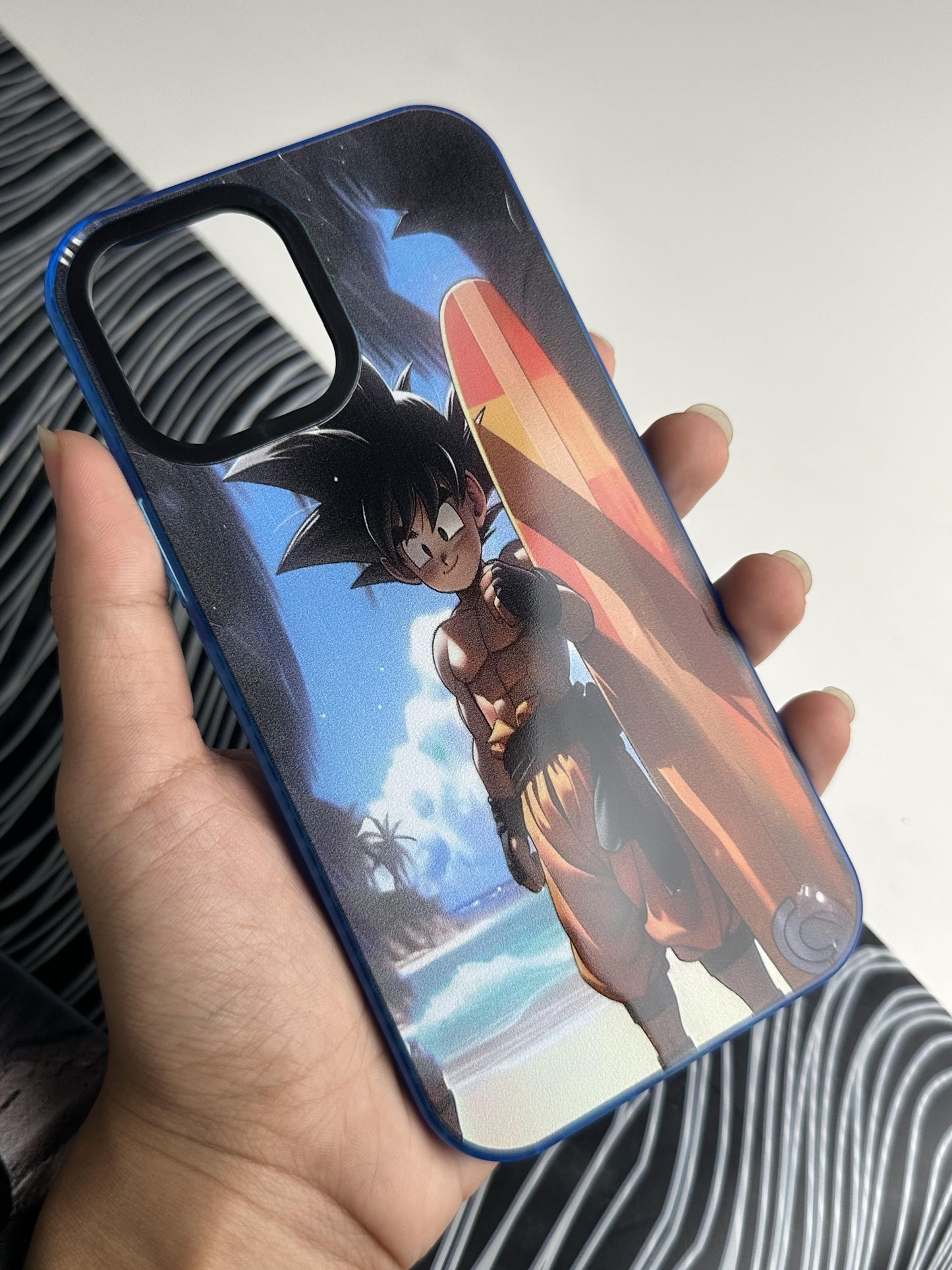 Goku 6 Pack Bumper Case For iPhone