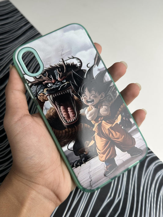Goku Dragon Bumper Case For iPhone XS Max