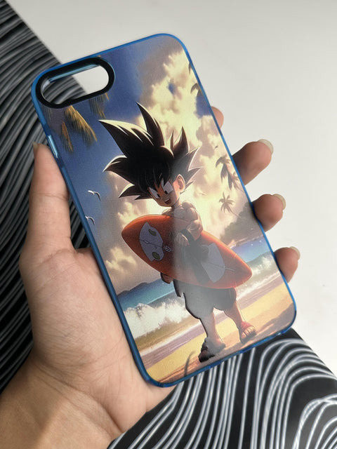 Goku Beach Bumper Case For iPhone 7+ / 8+