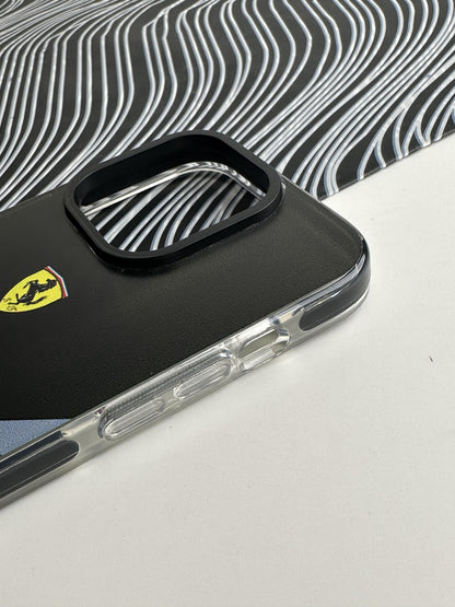 Ferrari Black Bumper Case For iPhone