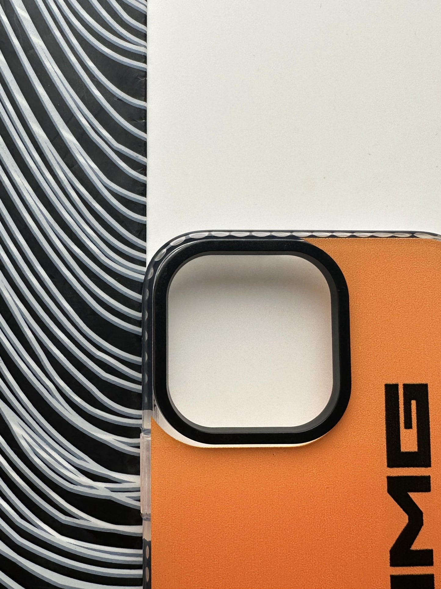 AMG Orange Bumper Case For iPhone