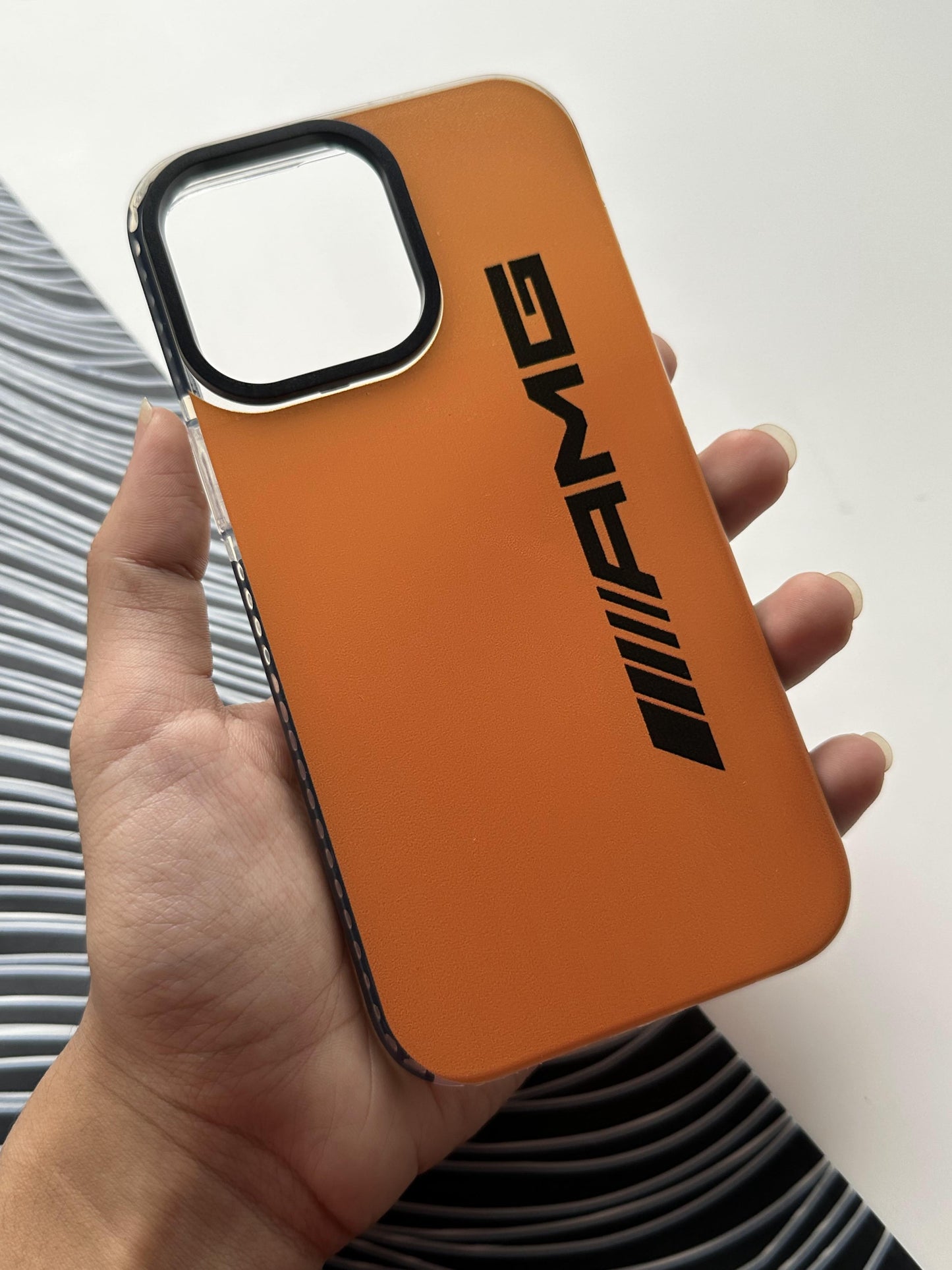AMG Orange Bumper Case For iPhone