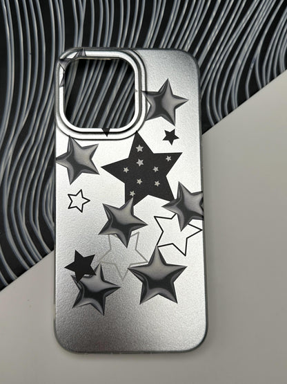 Classy Star Black Laser Matte Case For iPhone