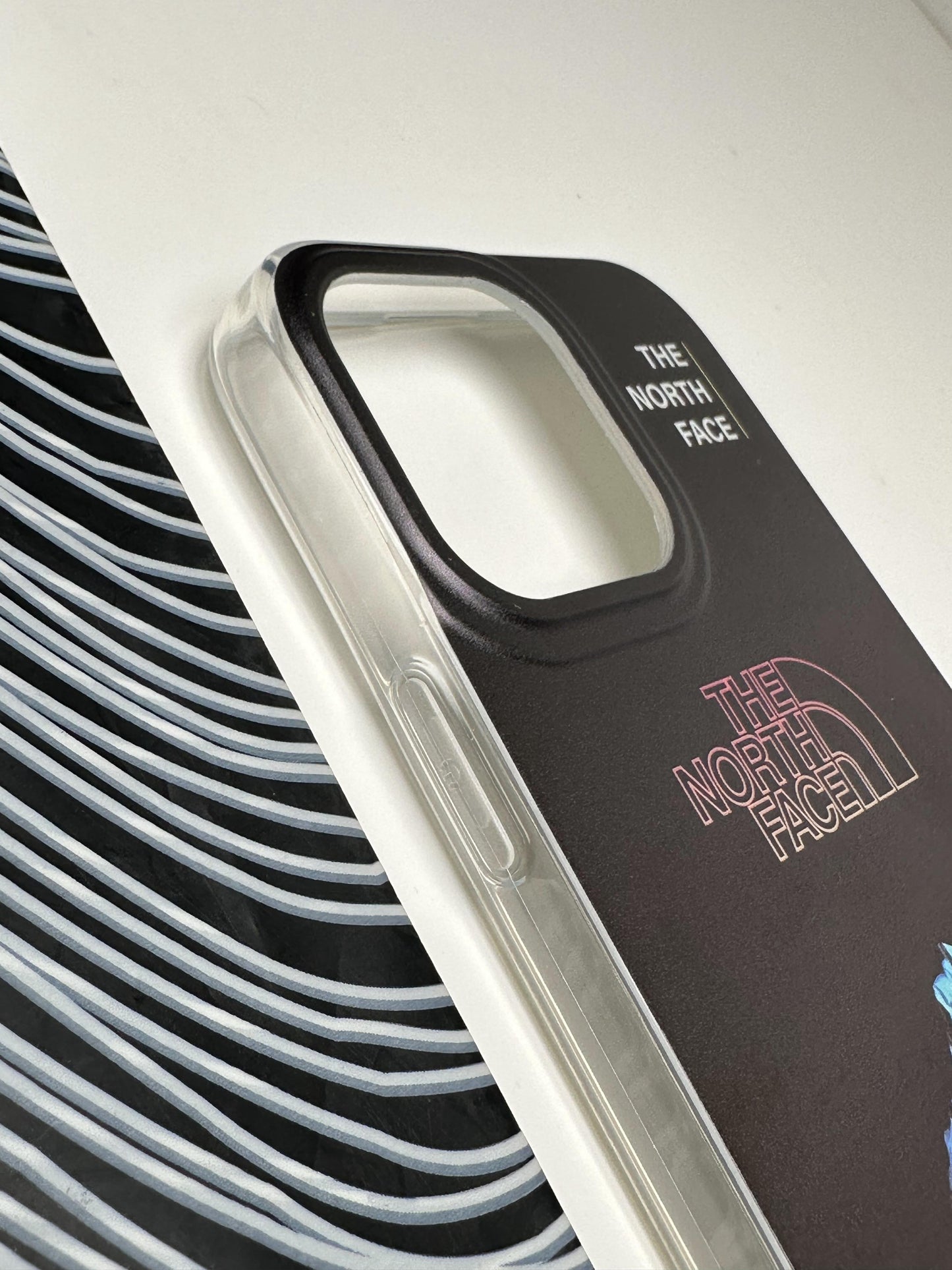 Classy The North Face Blue Mountain Laser Matte Case For iPhone