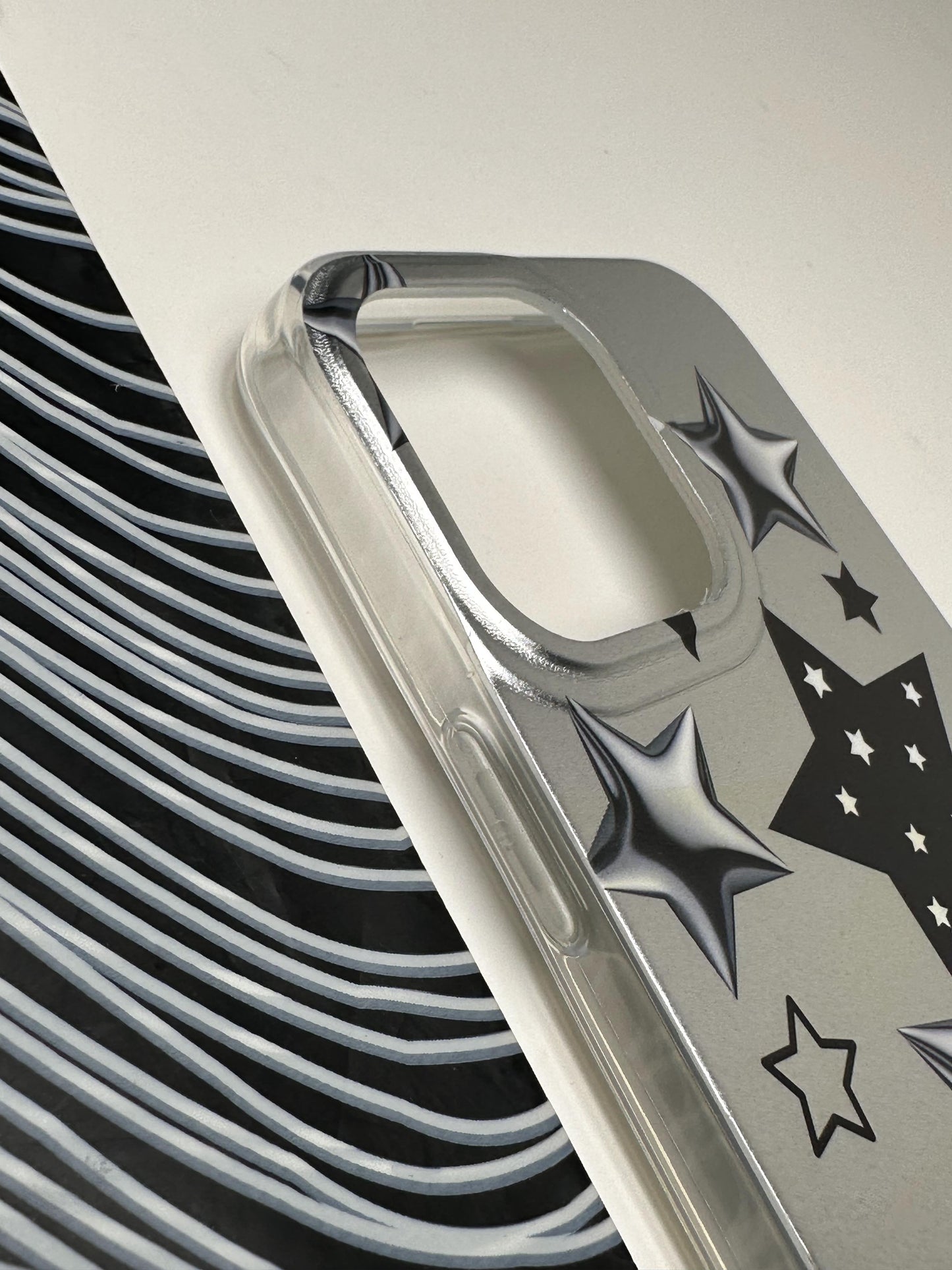 Classy Star Black Laser Matte Case For iPhone