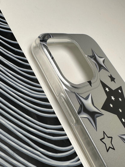 Classy Star Black Laser Matte Case For iPhone