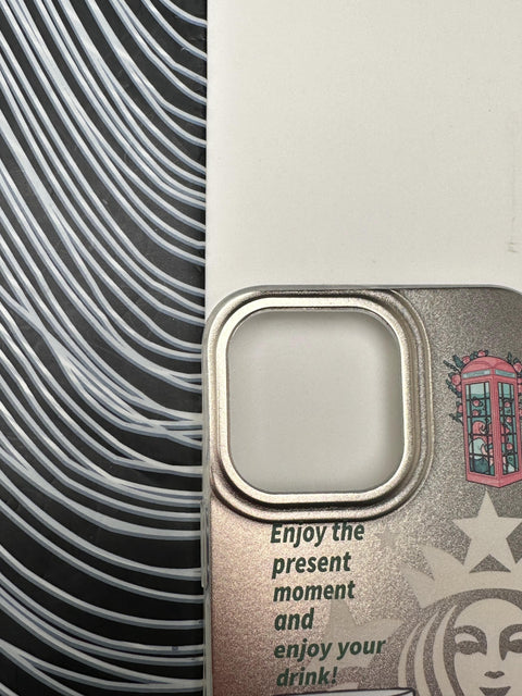 Classy Starbucks Laser Matte Case For iPhone