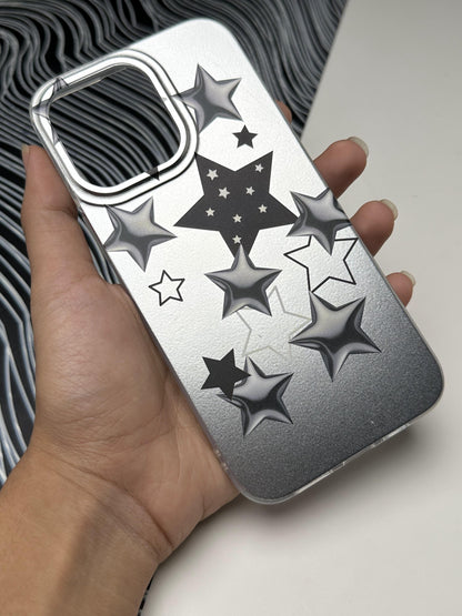 Classy Star Black Laser Matte Case For iPhone